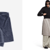 Balenciaga towel skirt