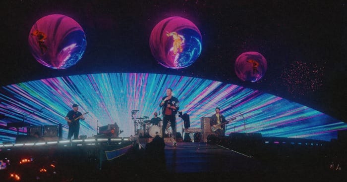 Coldplay Music of the Spheres tour live in KL
