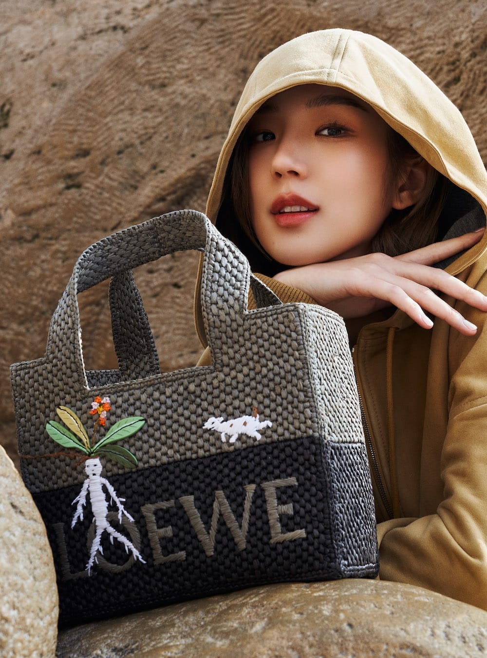 Thanaerng in Loewe SS24 pre-collection
