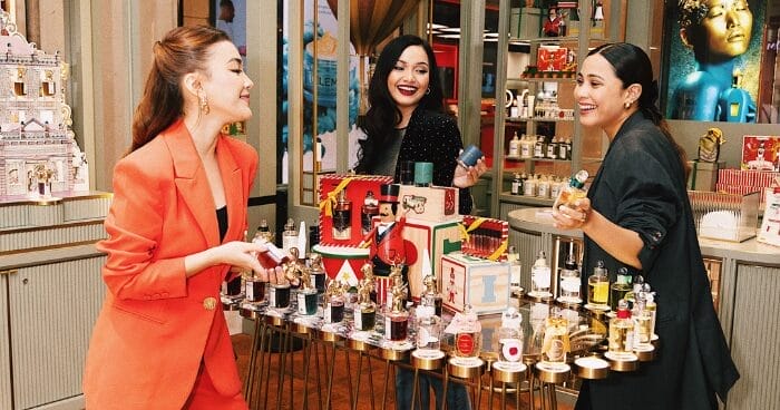 Eyka Farhana, Azira Shafinaz, Shalma Aina, Penhaligon's