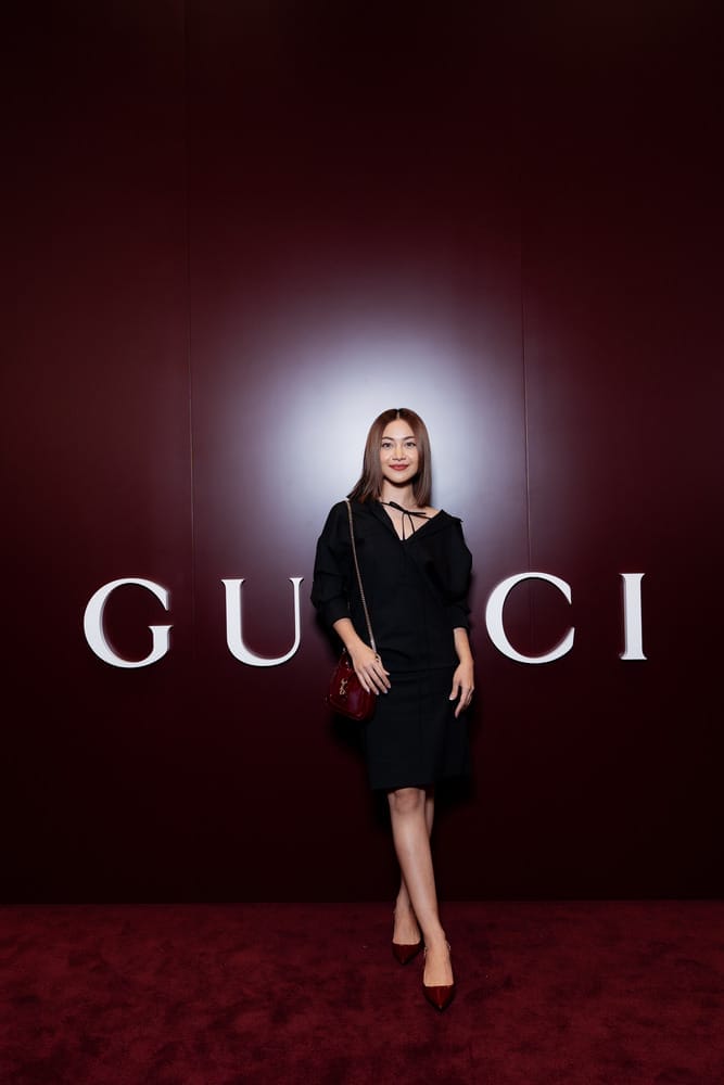 Daiyan Trisha at Gucci Boutique, The Exchange TRX