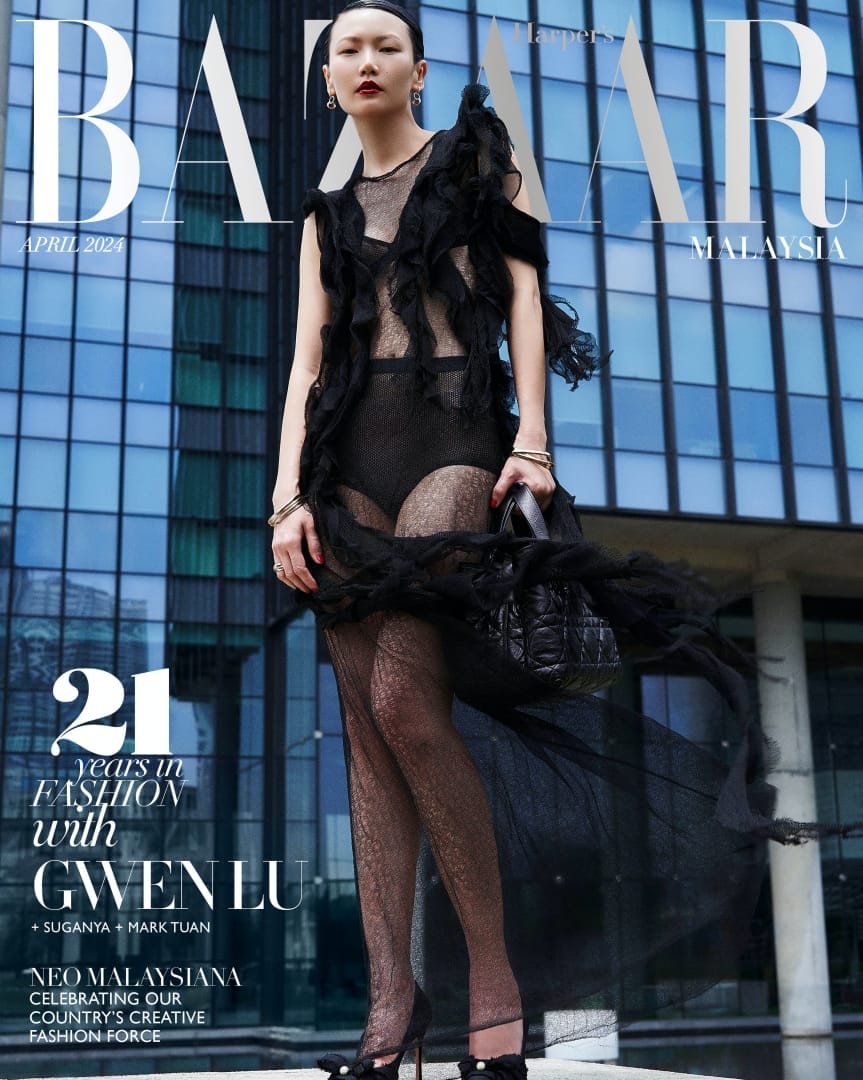BAZAAR cover April '24 Gwen Lu