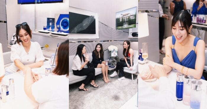 La Prairie BAZAAR guests