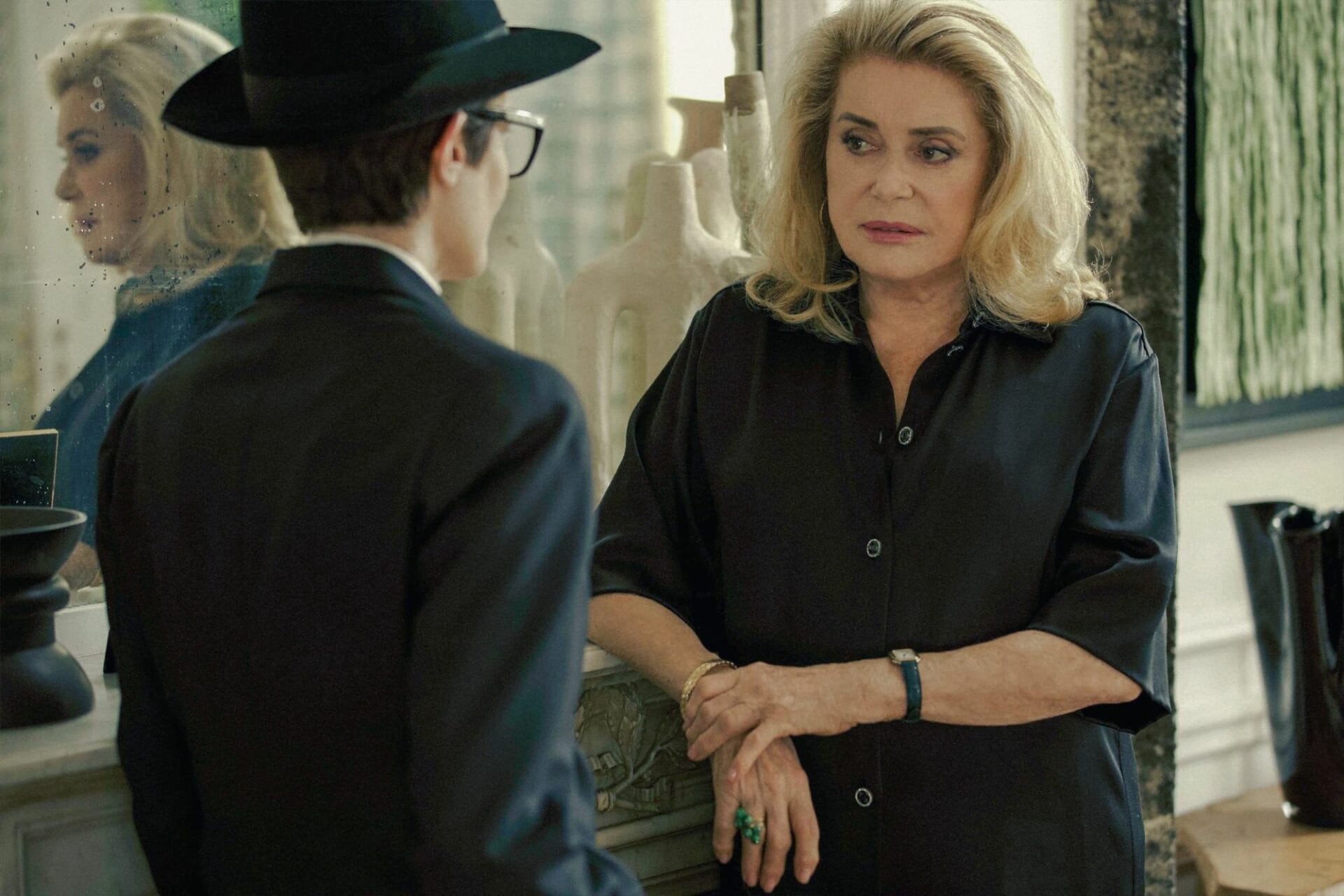 Chanel designed the wardrobe for a role played by Catherine Deneuve for film "Marcello Mio".