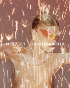 closer look of the mugler x gentle monster collaboration