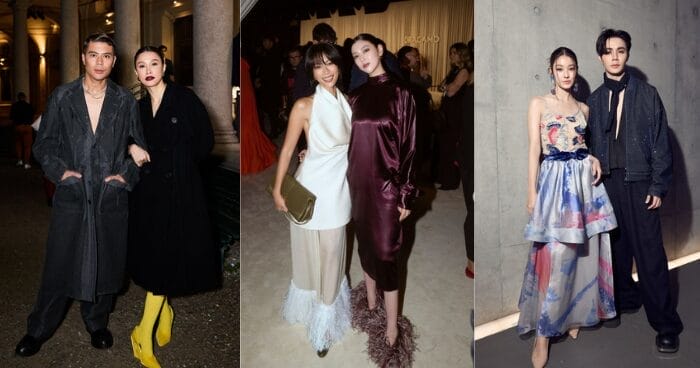 Milan Fashion Week ss25 Asian Celebs