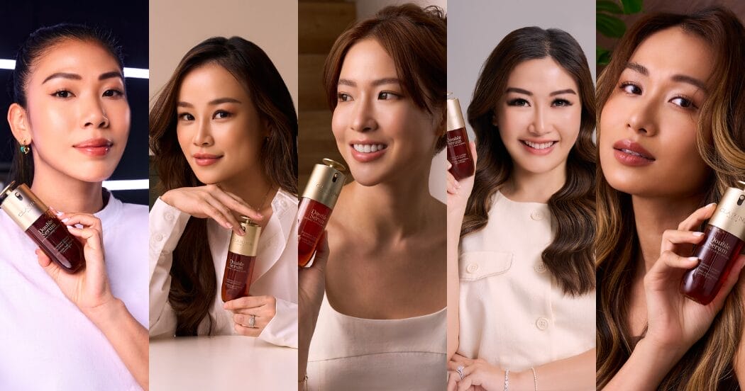 Clarins Double Serum Yi Ping Teo Charis Ow Bella Kuan Michelle Lee Maggy Wang