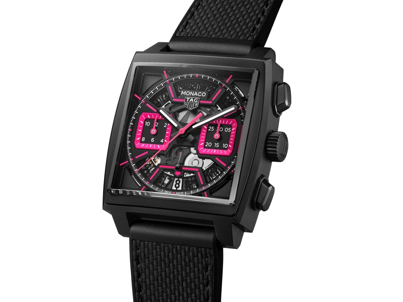 TAG Heuer Monaco vegas pink