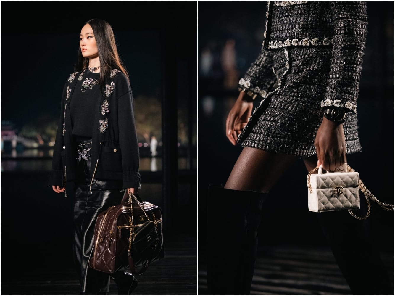 The Chanel 2024/25 Métiers d'art Collection Captivates Hangzhou
