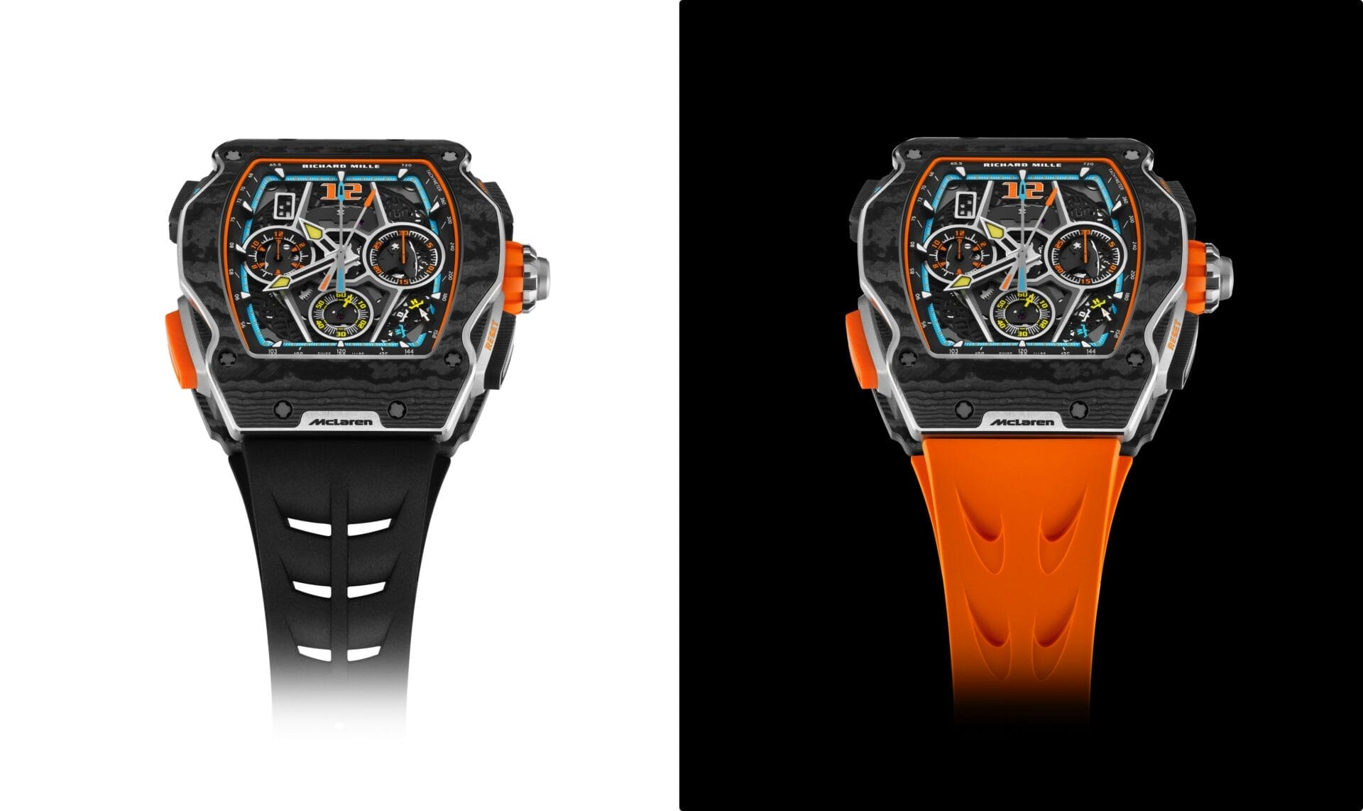 RM 65-01 Automatic Split- Seconds Chronograph McLaren W1 watch from Richard Mille