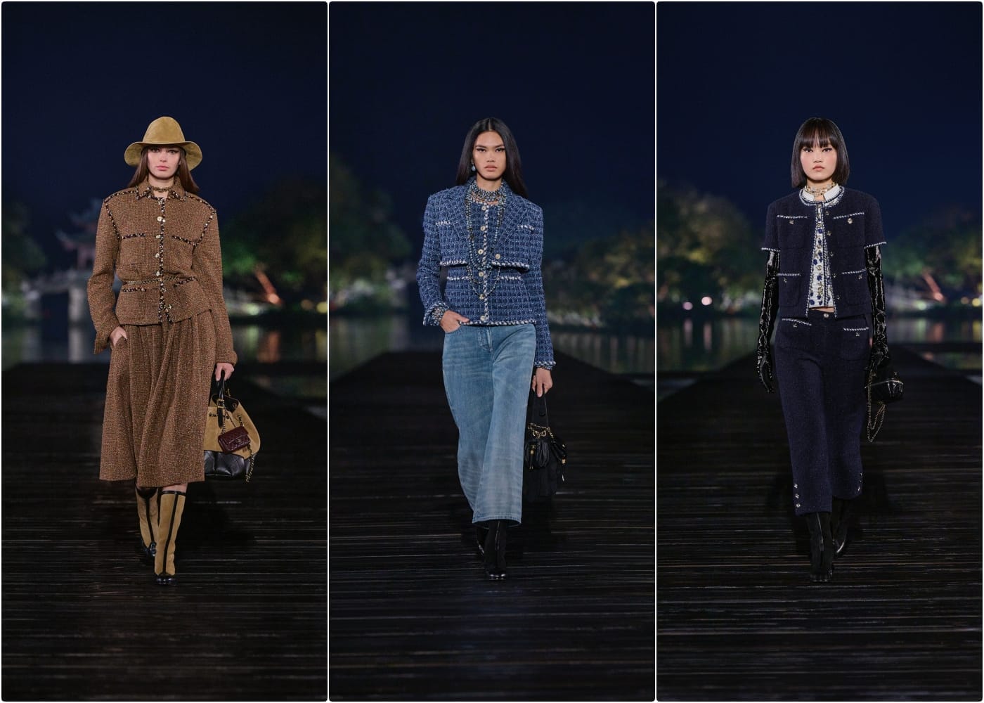 The Chanel 2024/25 Métiers d'art Collection Captivates Hangzhou