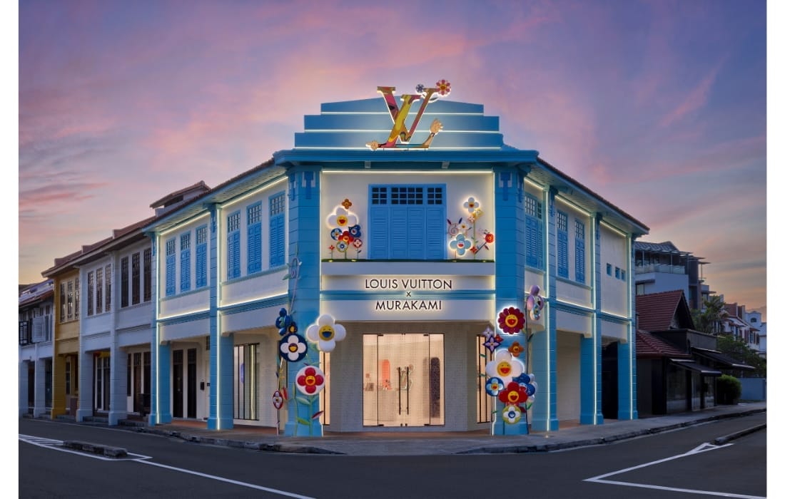 Inside the Louis Vuitton X Murakami Pop-Up in Singapore- Harper's