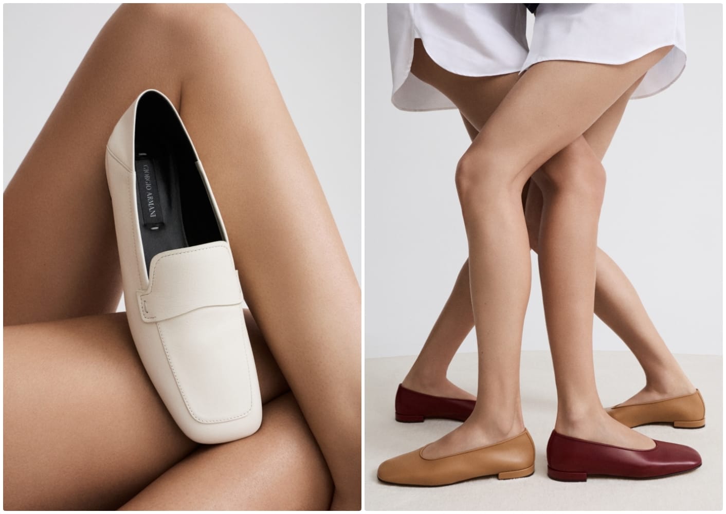 Armani Como shoe collection