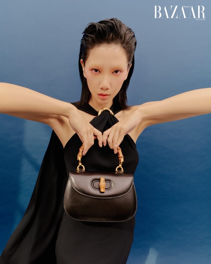 Cyii Cheng in Gucci SS25.