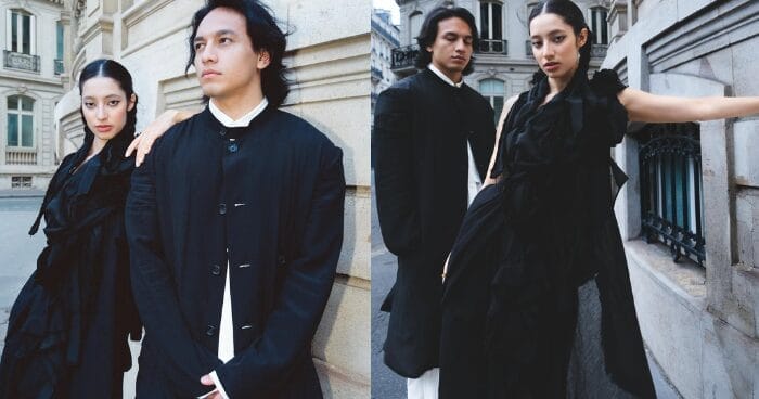 ameera khan and jefri nichol at fashion week