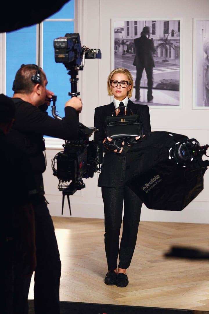 Paris Hilton is the face for Karl Lagerfeld's Fall/Winter 2025 campaign