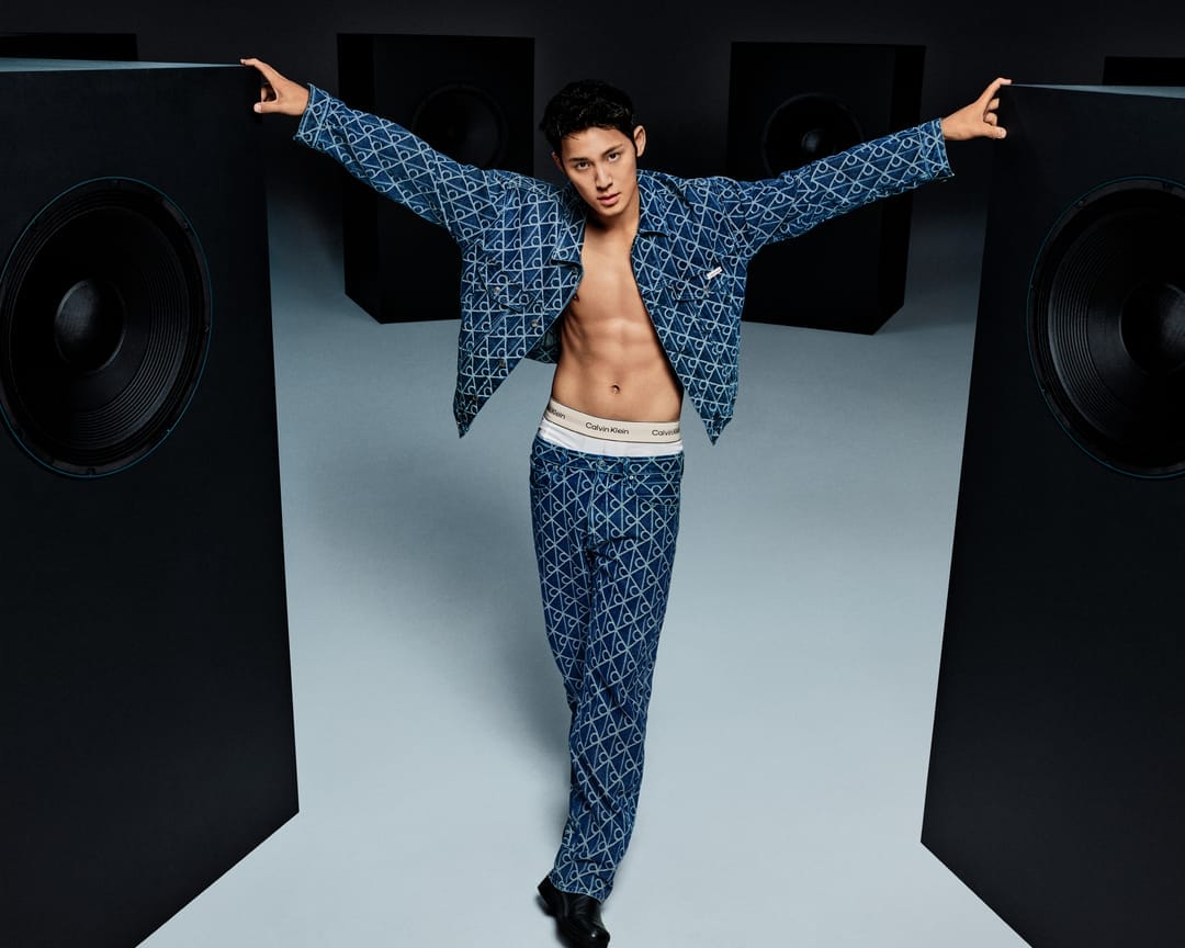 MINGYU in Calvin Klein's Fall 2025 campaign