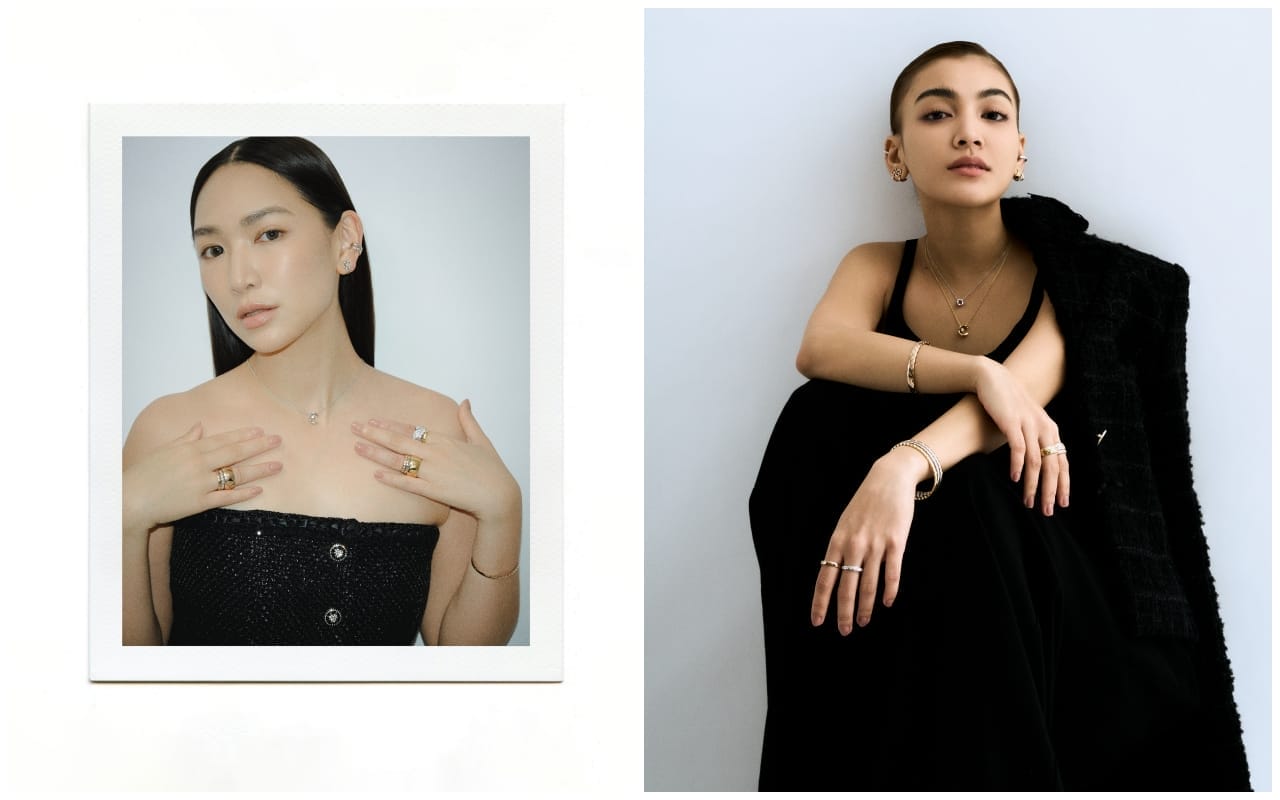 Jane Chuck & Ekya Farhana wearing Coco Crush jewellery from Chanel