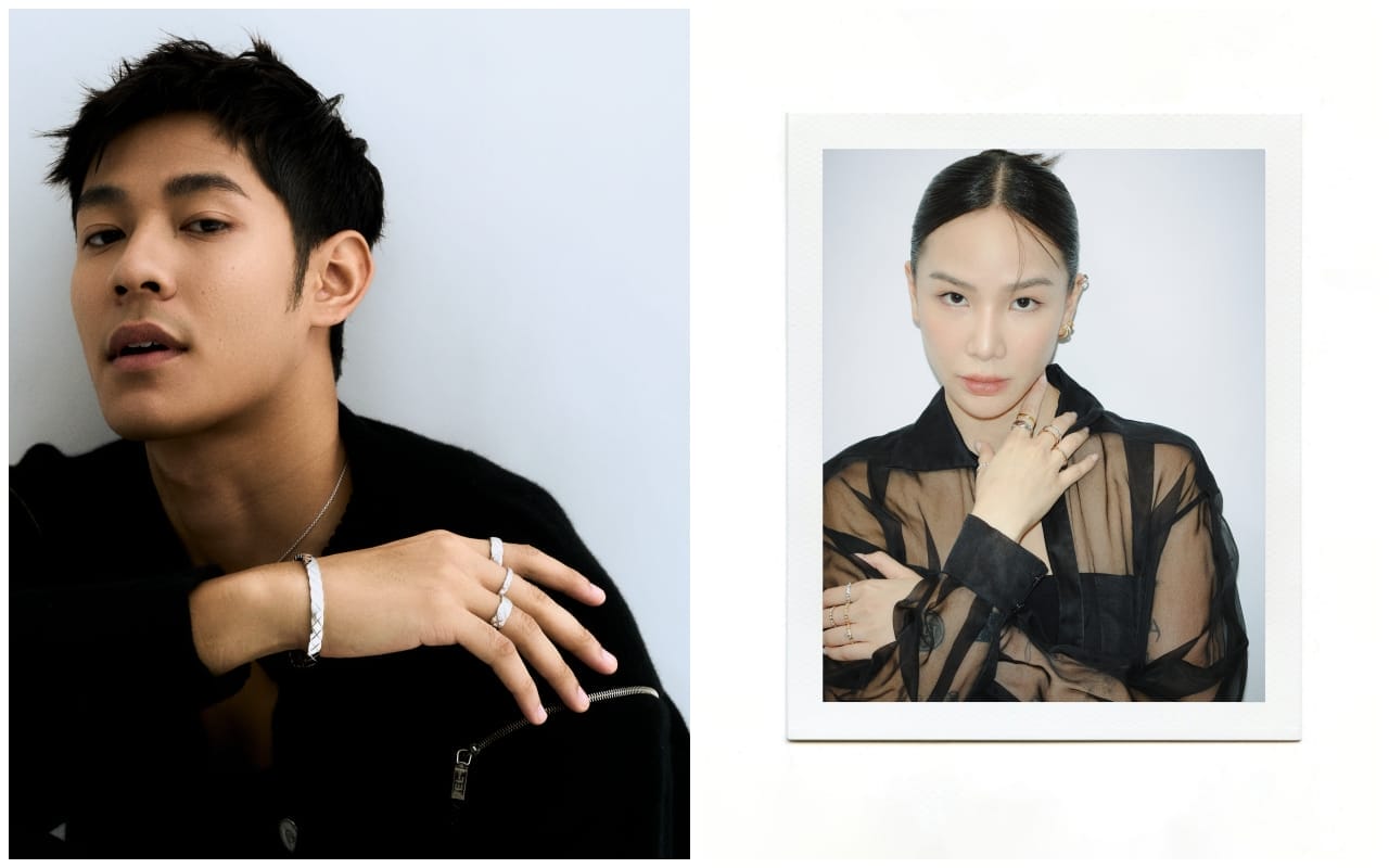 Meerqeen & Ashley Lau wearing Coco Crush jewellery from Chanel