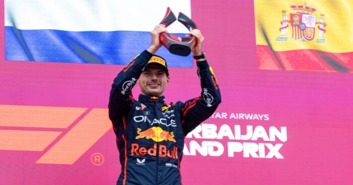 max verstappen wins the Azerbaijan Grand Prix 2025