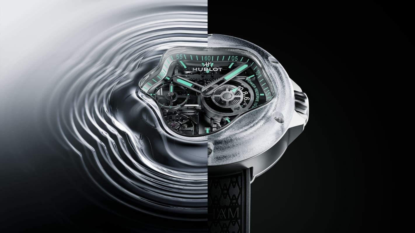 コリンシアン・プラチナム【ファン・ブロンクホルスト＊バルセロナ/アウェイ】167 Hublot unveils the MP-17 Arsham Splash, the wearable sculpture