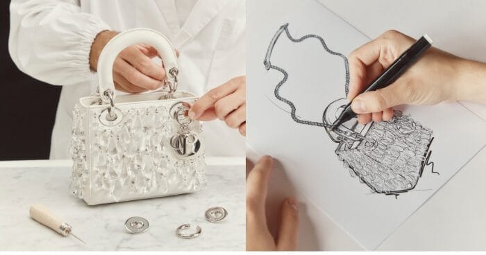 Lady Dior Transparent Drops