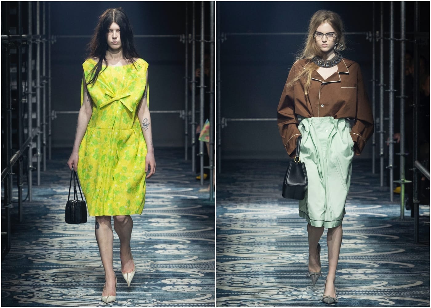 Prada A/W '25 Plays with the Unexpected to Redefine Feminity