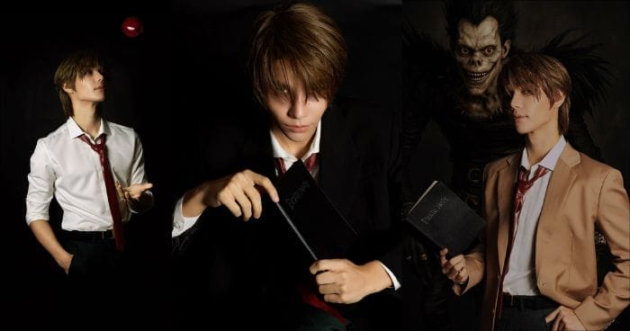 Jeff Satur dresses up at Light from Death Note for Halloween 2025