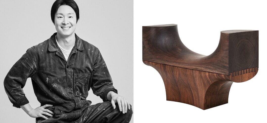 South Korean artist Jong in Lee and his artwork, Baeheullim